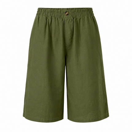 Women’s Elastic Waist Bermuda Shorts