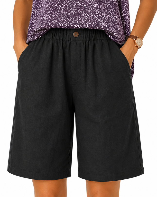 Women’s Knee-Length Straight Leg Shorts