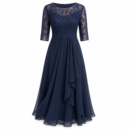 Women’s Lace Bodice Maxi Dress