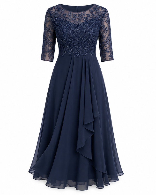 Women’s Lace Bodice Maxi Dress