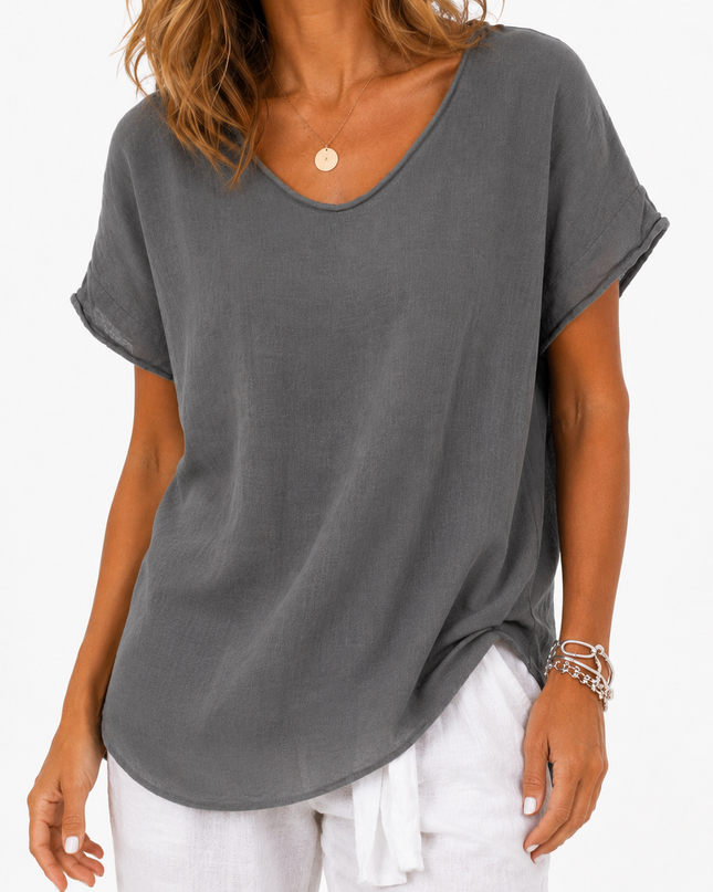 Women’s Relaxed V-Neck Top